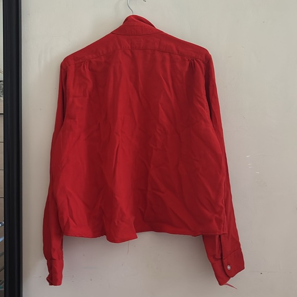 Red button up shirt - Picture 3 of 3